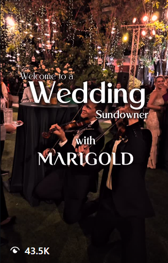 A Marigold reel on Instagram
